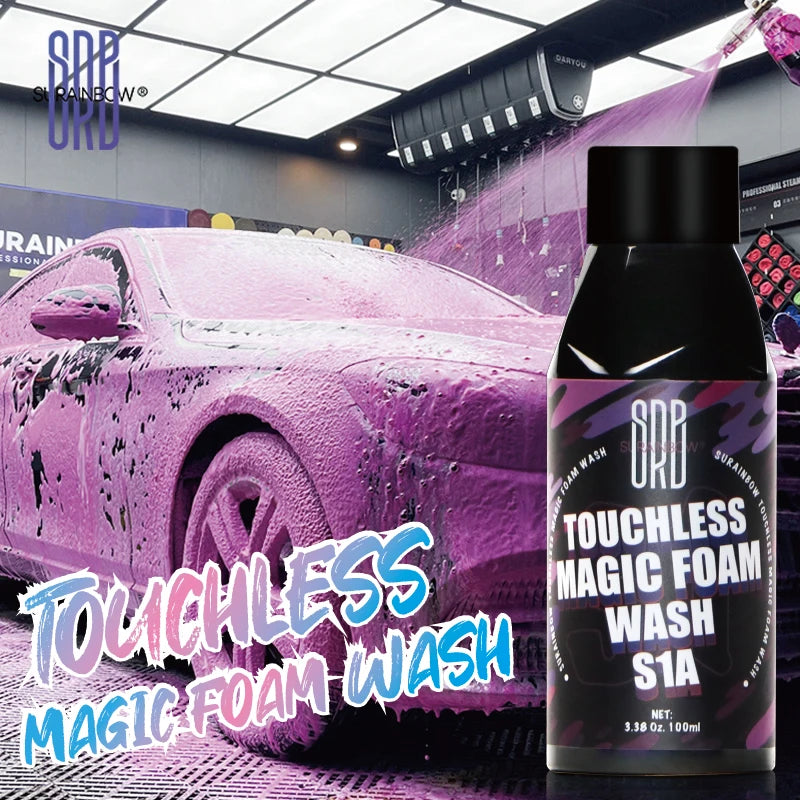 Sapone Schiumogeno Rosa per Lavaggio Auto