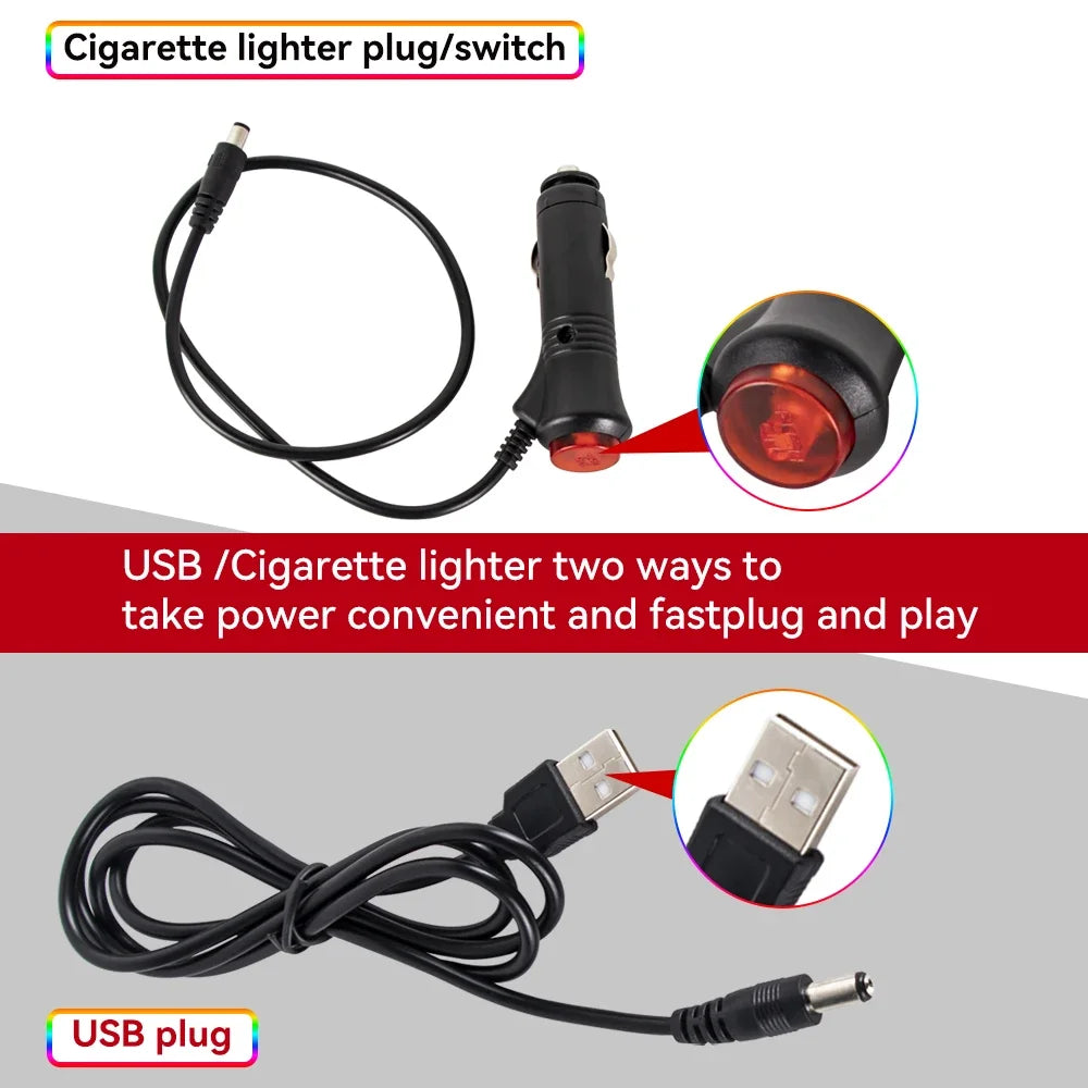 Striscia LED RGB per Interni Auto