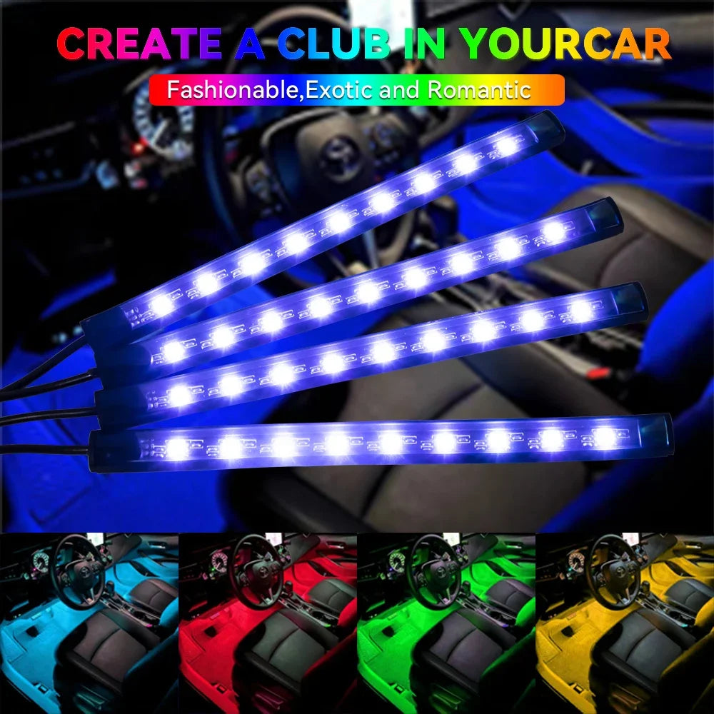Striscia LED RGB per Interni Auto