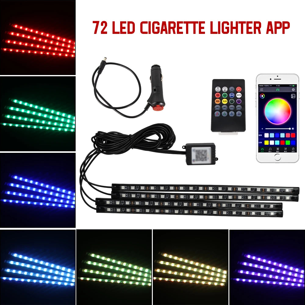 Striscia LED RGB per Interni Auto