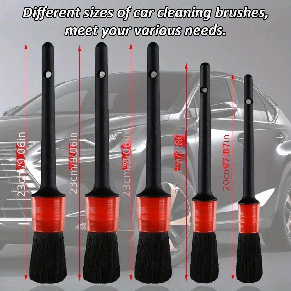 Set di Spazzole per Detailing Auto